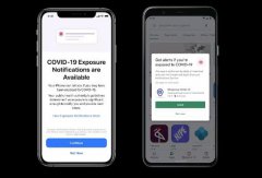 谷歌、蘋果開始推出手機內(nèi)置新冠病毒檢測通知