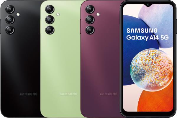 三星A系列Galaxy A14 5G新機(jī)亮相 6,990元起新春買(mǎi)起來(lái)