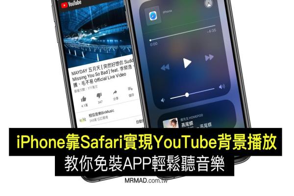 iPhone透過Safari輕松實現YouTube背景播放技巧（免App）